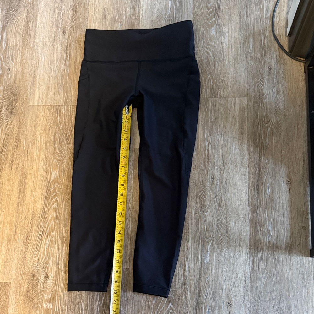 Athleta Black High-Waisted Leggings